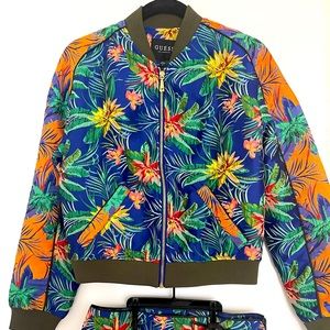 Guess set of jacket and mini skirt.